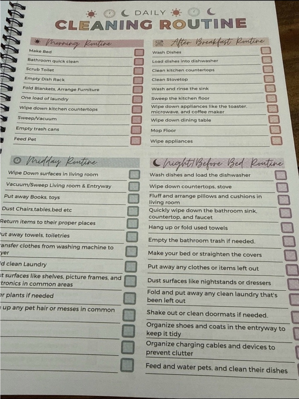 ADHD Cleaning Planner - Picture 2 of 10